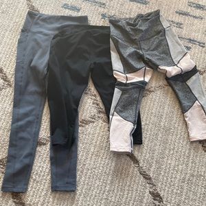 3 Zella leggings
